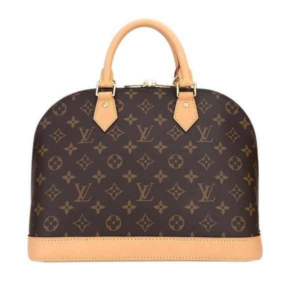Louis Vuitton Alma PM Handbag Monogram Brown - Picture 2 of 8